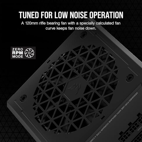 Corsair RM850e (2023) Fully Modular Low-Noise Power Supply - ATX 3.0 & PCIe 5.0 Compliant - 105°C-Rated Capacitors - 80 Plus Gold Efficiency - Modern Standby Support - Black (Renewed) in Kuwait