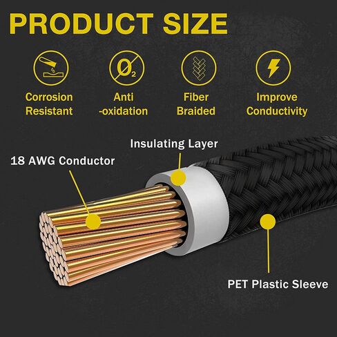 Clovertale Braided ATX Sleeved Cable Extension Kit for Power Supply Cable Kit, PSU Connectors, 24 Pin, 8 Pin, 6 Pin 4 + 4 Pin, 6 Pack, with Cable Comb 24 Pieces Set 24-Pin, 8-Pin, 6-Pin in Saudi Arabia