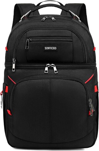 Insulated Cooler Backpack,Double Deck Leakproof Cooler Bag,Insulated Backpack Cooler Lunch Backpack for Men Women in Kuwait