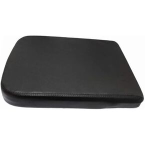 CHEDA Armrest Center Console Lid Cover, Compatible with 2002-2008 Dodge Ram 1500 2500 3500 Leather Black 2002 2003 2004 2005 2006 2007 2008