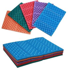 2pcs Sitting Pad, Foam Camping Mat Seat Waterproof Folding Mat for Picnic, Hiking, Backpacking, Mountaineering (Colors are Send Randomly)