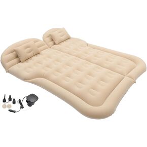 Car Air Mattress Camping Mattress Comfortable Backseat Bed Mat Air Bed for Napping Travel