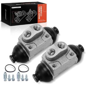 A-Premium Rear Driver or Passenger Drum Brake Wheel Cylinder Compatible with Select Ford Models - Focus 2000-2001, Automatic Transmission - Replace# YS4Z2261AA, YS4Z2261AB in Kuwait