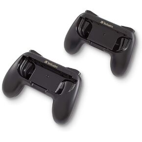 Charging Controller Grip for use with Nintendo Switch Joy-Con Controllers – Black