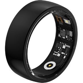 BEMI REVO Smart Ring - Fitness Ring Health Tracker - Sleep Tracking - Heart Rate Monitor - IP68 Waterproof - 400mah Docking Station Powerbank - Black (12)