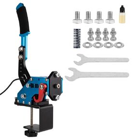 64 Bit USB PC Handbrake, Sim Handbrake is used for PC simulation racing games, compatible with G29/G920/T300/T500/T150, and applicable to games：DiRTRally/DiRT4/Project CARS/DRIVECLUB/Asset to Corsa/WRC9.(with clamp,Black)