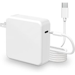 Mac Book Pro Charger - 100W USB C Charger Compatible with Type C MacBook Pro 16, 15, 14, 13 Inch, MacBook Air 15 inch 2024/2023, iPad Pro and All USB C Device, USB C to C Power Adapter