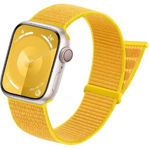 Sport Loop Band Compatible with Apple Watch Bands for Men 44mm 46mm 45mm 49mm 42mm 38mm 40mm 41mm Women,Stretch Adjustable Braided Nylon Straps for iWatch Series 10/9/8/7/6/5/4/3/2/1/SE/Ultra