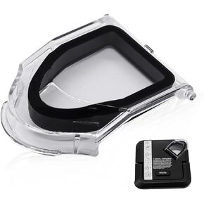Pour Spout Cover Replacement Compatible with Ninja Blender Lid 72oz, Replacement Lid Flap Spout Cover for Ninja Blender Pitcher Square Top, Clear, Polycarbonate, BL660 BL740 BL770 BL771 BL772