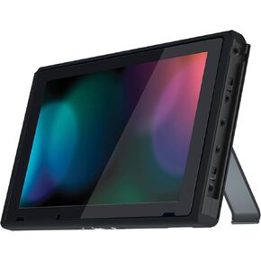 غلاف غلاف DIY أبيض متطرف لوحدة تحكم Nintendo Switch، إطار أمامي بديل لوحدة تحكم Nintendo Switch مع أزرار طاقة لرفع مستوى الصوت - وحدة التحكم غير متضمنة