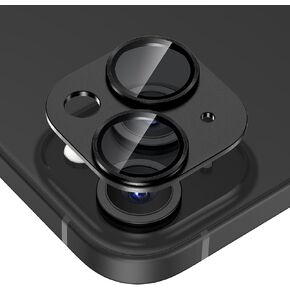 Tensea for iPhone 15 / iPhone 15 Plus Camera Lens Protector, Metal Aluminum Alloy Tempered Glass Cover Camera Screen Protector Accessories, Case Friendly for iPhone 15 / iPhone 15Plus 2023
