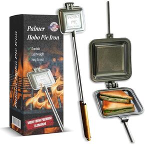 C Palmer Hobo Sandwich Toaster, Mountain Pie Iron for Campfire, Made in America
