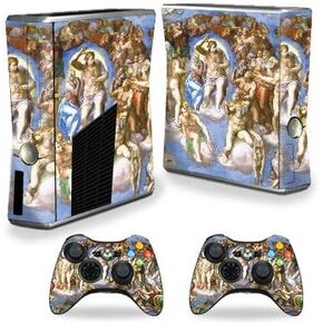 MightySkins Skin Compatible with X-Box 360 Xbox 360 S Console - Great Wave of Kanagawa | Protective, Durable, and Unique Vinyl wrap Cover | Easy to Apply, Remove, and Change Styles | Made in The USA