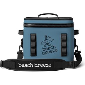 Beach Breeze 24 Can, Premium Soft Sided Cooler Bag - Insulated Lunch Box, Ice Cooler & Camping Cooler, Small Cooler, Perfect Cooler for Car Cooler, Beach, Travel, & Golf - Ice Box Floating Cooler.