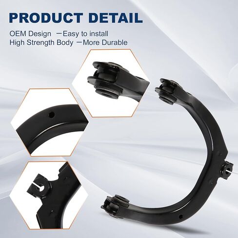طقم تعليق ذراع التحكم الأمامي والسفلي 16 قطعة K640293 K641135 متوافق مع Buick Rainier/Chevrolet SSR/Trailblazer/GMC Envoy/Isuzu Ascender/Saab 9-7X، Oldsmobile Bravada in Kuwait