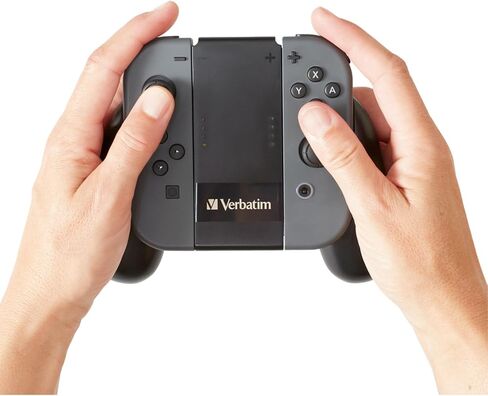 Charging Controller Grip for use with Nintendo Switch Joy-Con Controllers – Black in Kuwait