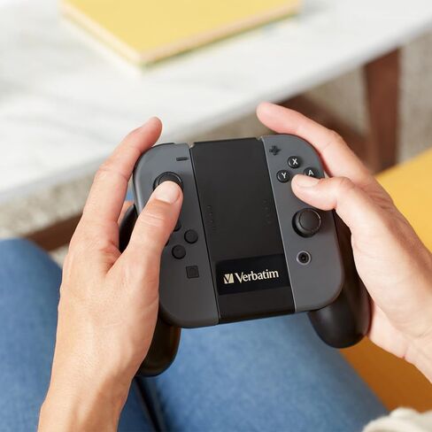Charging Controller Grip for use with Nintendo Switch Joy-Con Controllers – Black in Kuwait