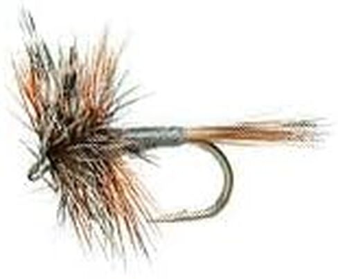 Adams Fly Fishing Flies for Trout, Mixed Sizes 14, 16 and 18. 4 Quantity of Each, 1 Dozen in Saudi Arabia