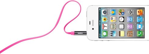Belkin MiXiT Tangle-Free Aux / Auxiliary Cable, 3 Feet (Black) - AV10127tt03-BLK in Saudi Arabia