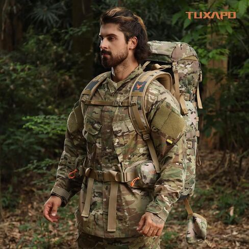 Internal Frame Hunting Backpack 40L Long-Lasting Large Capacity Day Pack for Rifle Bow Gun Outdoor Gear in Saudi Arabia