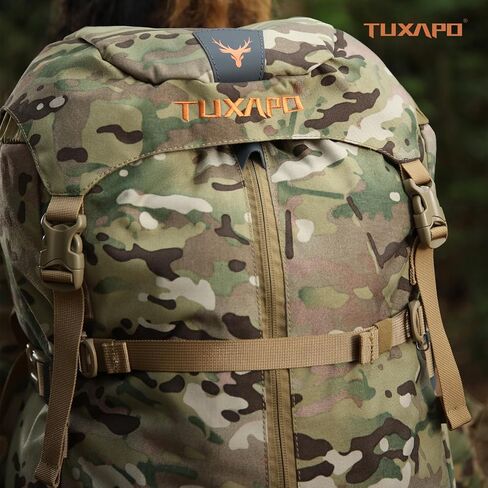 Internal Frame Hunting Backpack 40L Long-Lasting Large Capacity Day Pack for Rifle Bow Gun Outdoor Gear in Saudi Arabia