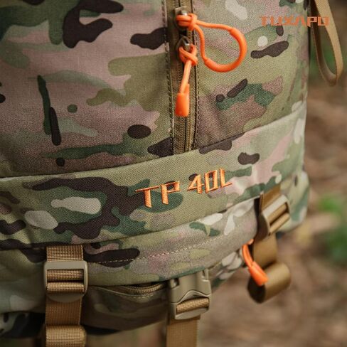 Internal Frame Hunting Backpack 40L Long-Lasting Large Capacity Day Pack for Rifle Bow Gun Outdoor Gear in Saudi Arabia