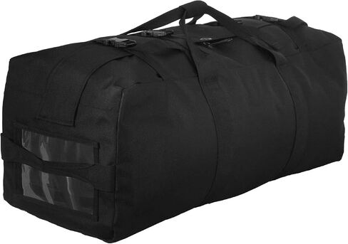 Rothco Enhanced Duffle Bag with Backpack Straps – Great for Travel, Camping, Sports, Gym, and More – 76L Storage Capacity – Coyote Brown in Saudi Arabia