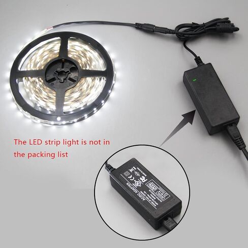 12V Power Supply 8A Transformer, AC100-240V Input 12VDC 8A Output Switching Adapter 100W LED Power Adapter for LED Strip Light,US Plug, UL Listed in Kuwait