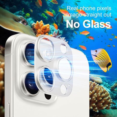 واقي عدسة الكاميرا لهاتف iPhone 14 pro max/iPhone 14 pro غطاء كاميرا مصنوع من خليط معدني محدب بدون زجاج [تصوير بدون عائق] [صديق للحافظة] [معدن ممتاز] أرجواني، عبوتان in Saudi Arabia
