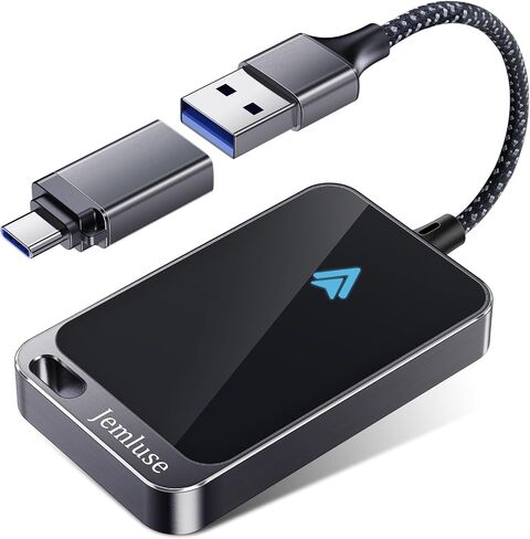 Android Auto Wireless Adapter for Factory Wired Android Auto Car, Instant Connection Converts Wired to Wireless, Wireless Android Auto Dongle Fit for Android 11+ & Cars from 2017(Pacific Blue Gray) in Saudi Arabia