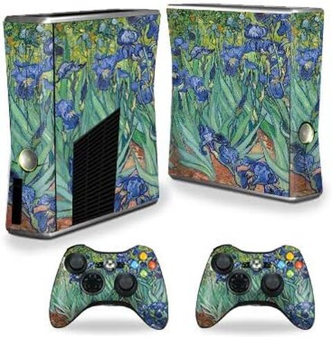 MightySkins Skin Compatible with X-Box 360 Xbox 360 S Console - Great Wave of Kanagawa | Protective, Durable, and Unique Vinyl wrap Cover | Easy to Apply, Remove, and Change Styles | Made in The USA in Saudi Arabia
