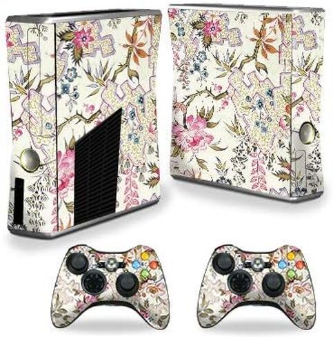 MightySkins Skin Compatible with X-Box 360 Xbox 360 S Console - Great Wave of Kanagawa | Protective, Durable, and Unique Vinyl wrap Cover | Easy to Apply, Remove, and Change Styles | Made in The USA in Saudi Arabia