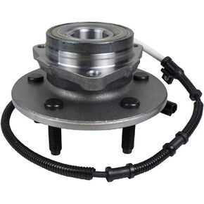 Autoround 515029 Front Wheel Hub and Bearing Assembly Fit for 4x4 4WD Ford F150 2000-2003, F-150 Heritage 2004, 5 Lugs w/ABS