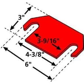 Specialty Products Company 36032 1/8" Shim for Freightliner with FAS II Suspension, (Pack of 6)
