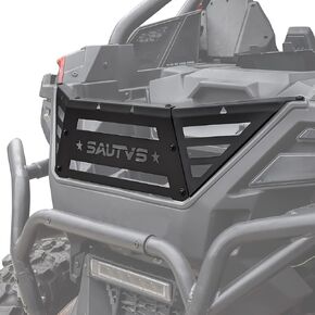 SAUTVS Rear Cargo Bed Extender Tailgate for RZR PRO XP/Turbo R, Heavy Duty Steel Rear Bed Extender Cargo Tailgate Bed Enclosure Rack for Polaris RZR PRO XP/XP4/RZR Turbo R/R4 2020-2024 Accessories