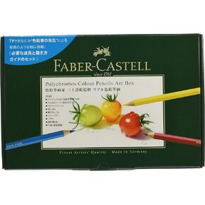 Faber Castel F110-SET Polychromos Colored Pencils, Set of 14 Colors, Art Box, Colored Pencil Painter, Supervised by Shie Mikami, Realistic Colored Pencils