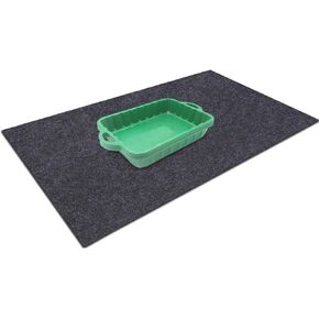 Meitola Cleanable Floor oil spill Mat, Oil absorbing pad Durable Protective surface Can be used for car oil change (29.6in×36in)