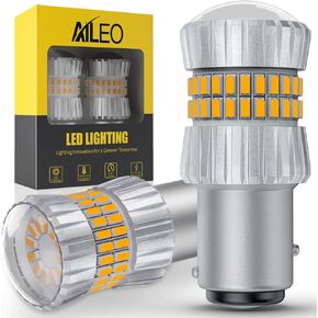 AILEO 3156 3157 LED Bulb White 6500K Reverse Light,500% Brighter Unique 1:1 Design 3056 3057 4157 3047 4057 3457 LED Bulbs with Projectors for TailLight, Backup light, DRL, Brake Parking Light,2PCS