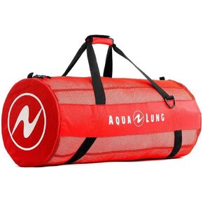 Aqua Lung Adventurer Mesh Duffel Bag, Red