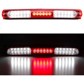 for 1997-2003 Ford F150 / 2004 Heritage LED 3rd Third Brake High Mount Light Cargo Light Stop Lamp (Red)