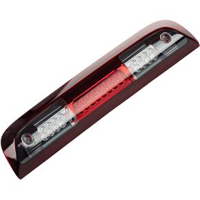 NPAUTO LED Third 3rd Brake Light Cargo Lamp Replacement for 2014 2015 2016 2017 2018 Chevy Silverado/GMC Sierra 1500 2500HD 3500HD, High Mount Stop Light Assembly, Red Lens