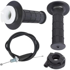 Mini Bike Throttle Assembly Throttle Cable for Honda XR50R XR70R CRF50 CRF70 XR75 XR80R Z50R XR100R Pit Bike Dirt Bike 22mm Twist Throttle Accelerator