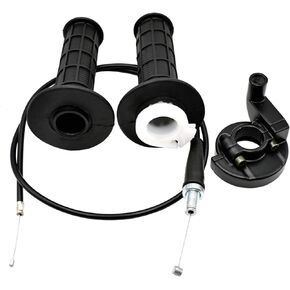Twist Throttle Assembly and 36" Throttle Cable for Yamaha SSR Coolster Roketa SDG NST X-Treme 50cc 70cc 110cc 125cc Engine Dirt Bikes Pit Bike