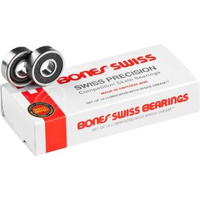 Bones Swiss Skate Bearings (7mm, 16 Pack)