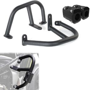 REARACE Engine Guard Highway Crash Bar Compatible with 2018-2024 Husqvarna Vitpilen/Svartpilen 401 Motorcycle Engine Bar Bumper Protector
