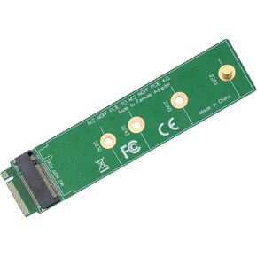 Suckoo NVME M-Key M.2 PCIE 4.0 Extension Adapter Card NGFF M2 NVME PCIE SSD Hard Drive Gold Finger Adapter Board Protection Test Card Compatible with 2280 2260 2242 2230 SSD Hard Drive