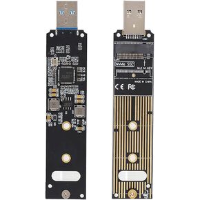 SUNGOOYUE M.2 NVME SSD to USB Adapter Board, Hard Disk Converter Board SSD Adapter Card