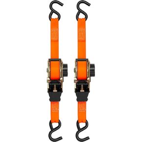 أشرطة سقاطة قابلة للسحب بطول 10 بوصات من SMARTSTRAPS، عبوتان - أشرطة سقاطة مموهة شديدة التحمل، قوة كسر 3000 رطل، حمل عمل آمن 1000 رطل - دراجات نارية وقوارب وأجهزة مزودة بتكنولوجيا حاصلة على براءة اختراع