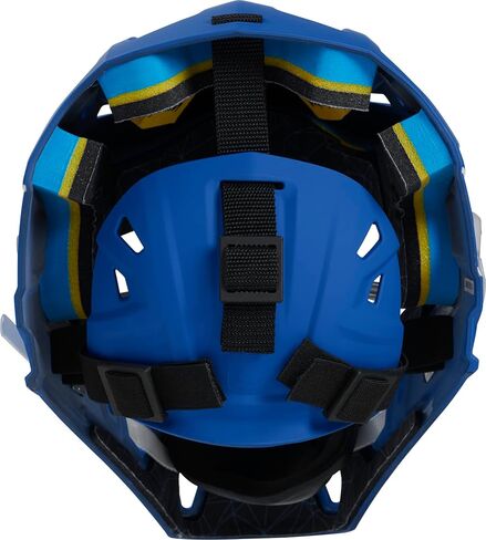 رولينغز | خوذة MACH Catcher | البيسبول | جونيور (6 1/2 بوصة - 7 بوصة) | ملكي/أبيض in Saudi Arabia