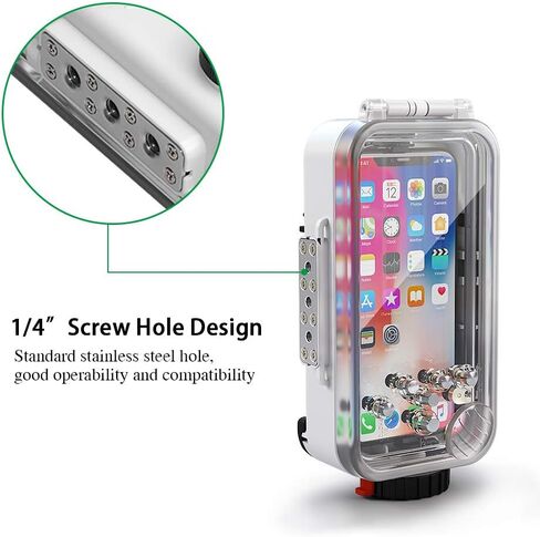 Underwater Photography Waterproof Phone Case Pouch for Android 5.0-5.2 Enhanced Underwater Cell Phone Dry Bag with Armband O Lens Ring Full Sealed Waterproof Case IPX8 Certified in Saudi Arabia